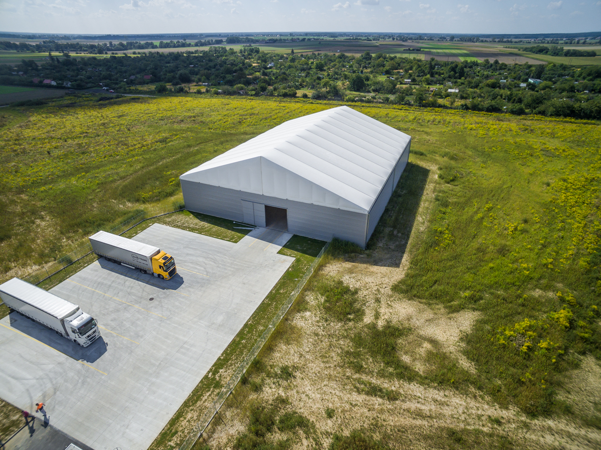 Hala magazynowa dla GKN Automotive