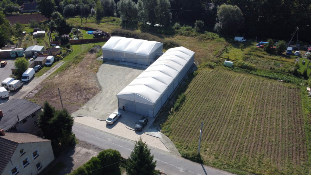 hala magazynowa dla firmy Solmar