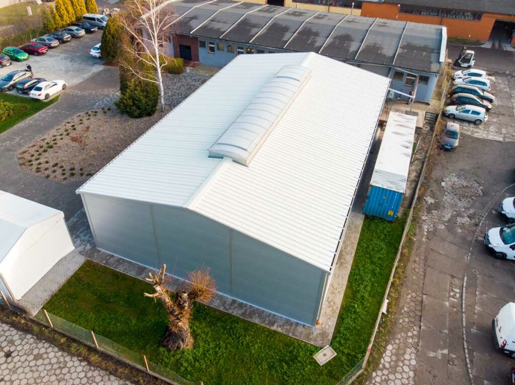 Hala magazynowa dla Euromill