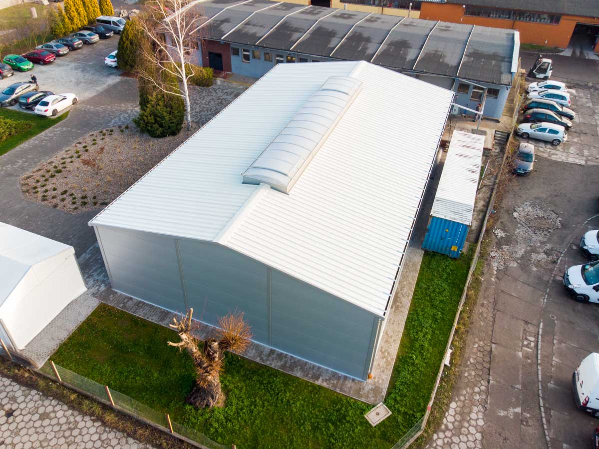 Hala magazynowa dla Euromill