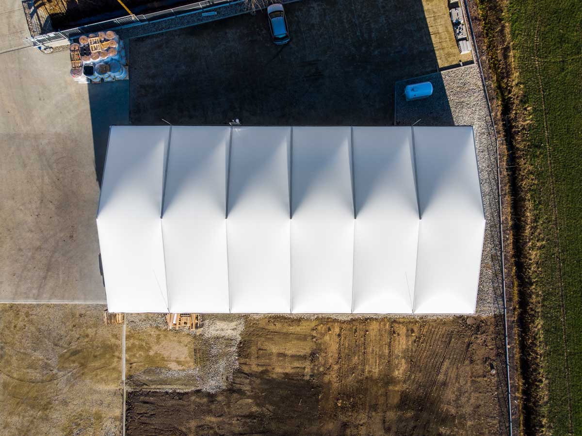 Hala namiotowa przemysłowa