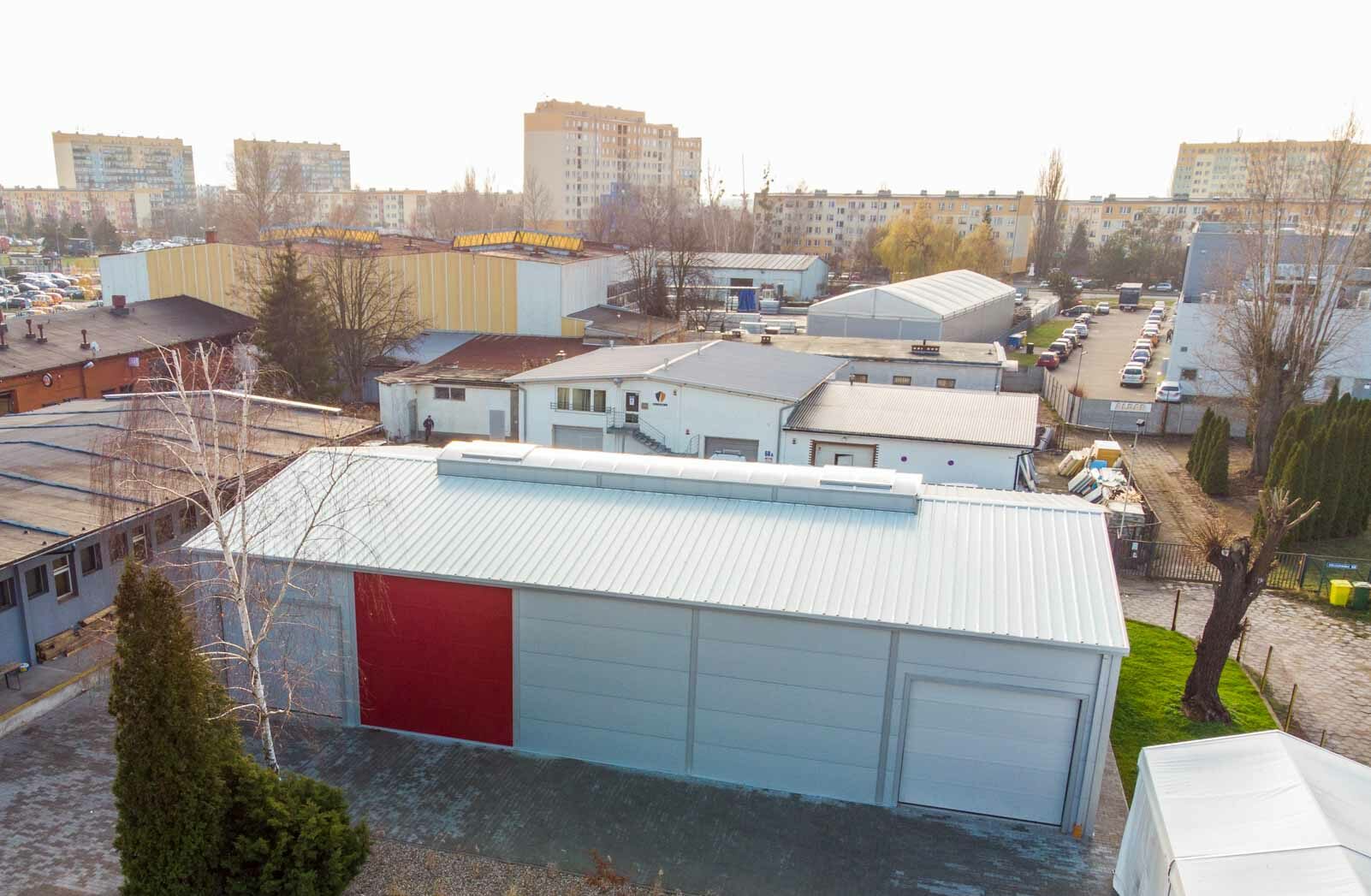 Hala magazynowa Euromil Wrocław