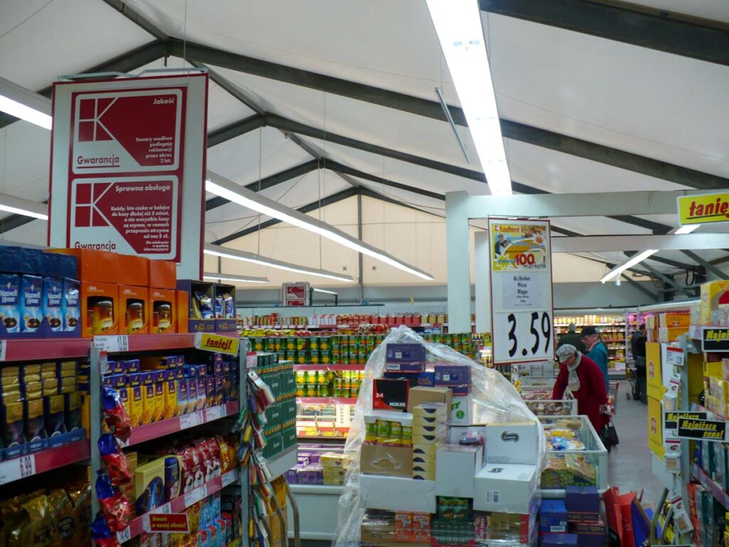 Hala namiotowa Kaufland