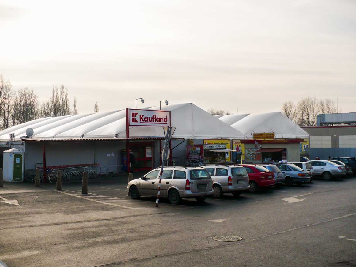 Hala przemysłowa dla Kauflanda