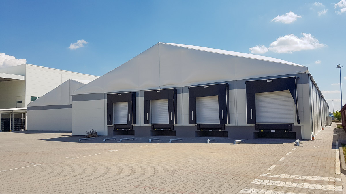 Hala magazynowa dla LG