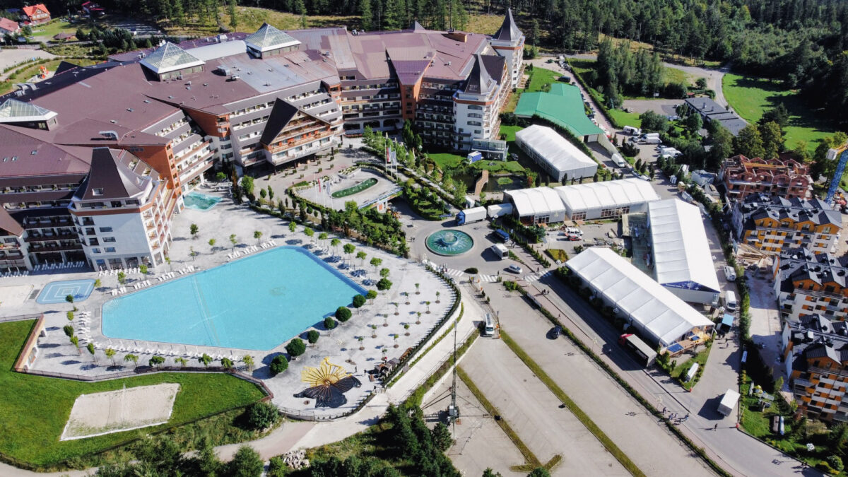 Hale namiotowe w Karpaczu