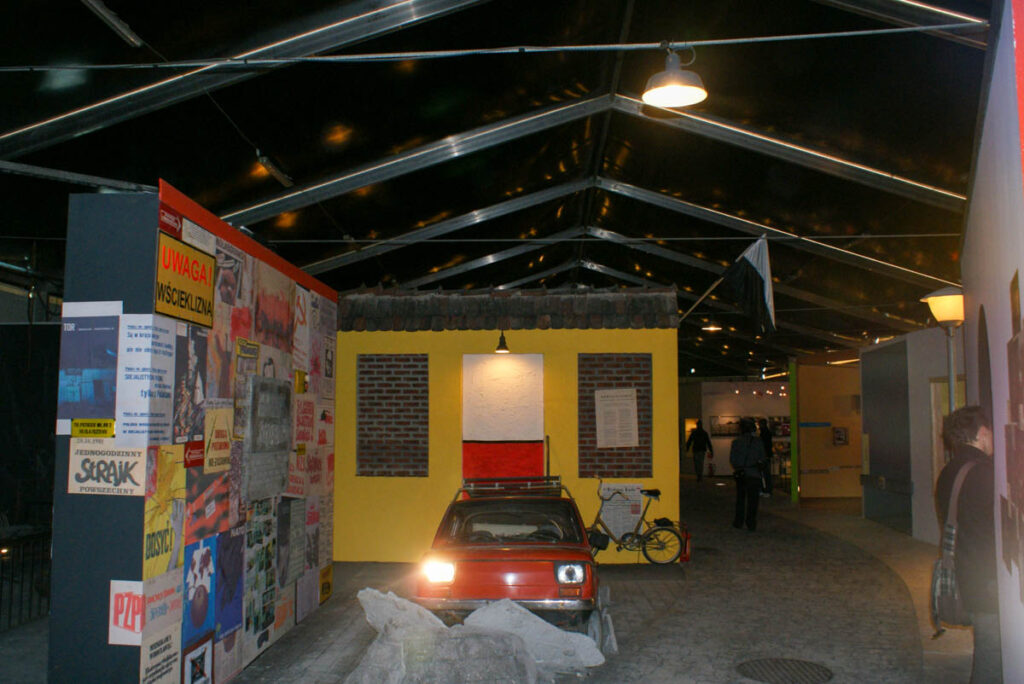 Hala eventowa od środka dla Poczty Polskiej