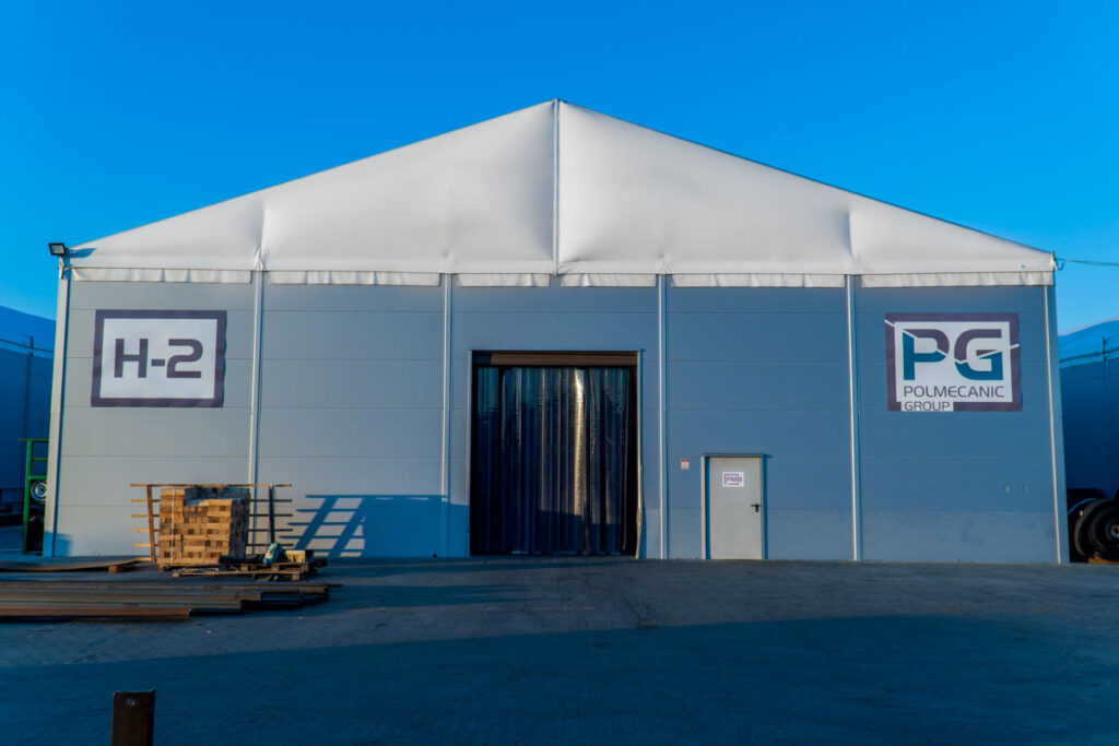 Hala magazynowa Polmecanic