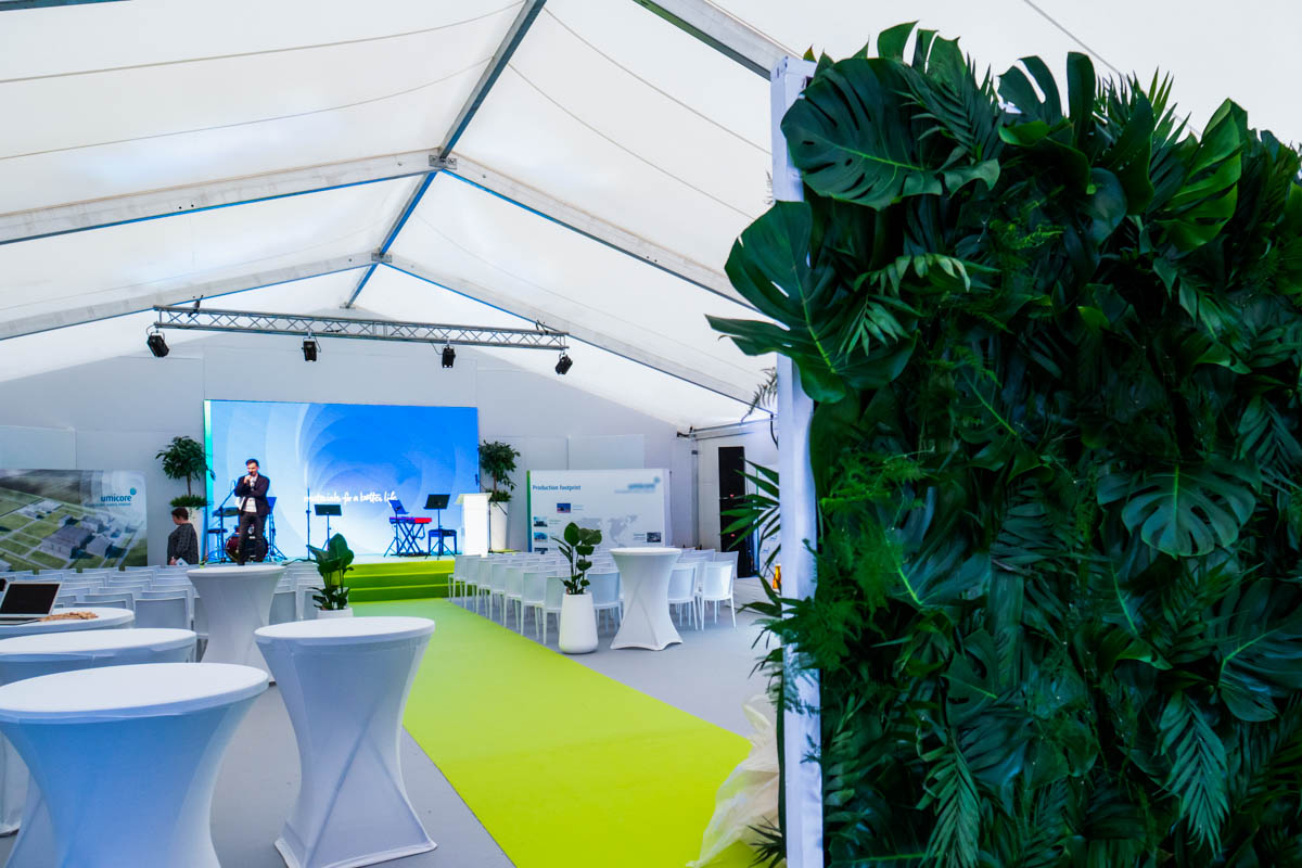 Hala eventowa od środka